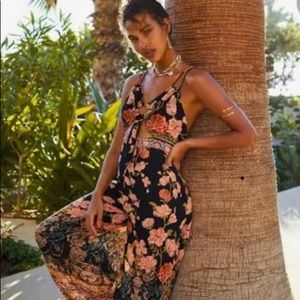 Free People Sundown Floral Jumpsuit🔥